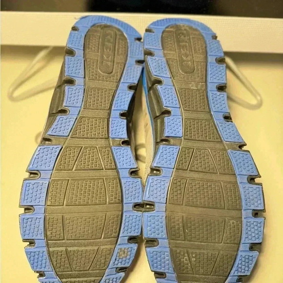 RBX live life active men’s running gym shoes size 10W| color: gray/blue - Picture 5 of 6